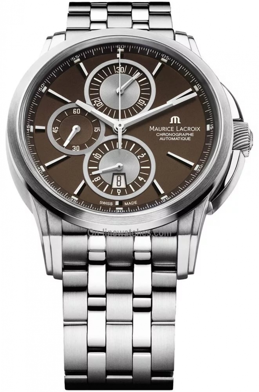 Affordable And Stylish Stainless Steel 22 mm Watch Bracelet PT6188-SS002-730_K0020997 main image 0